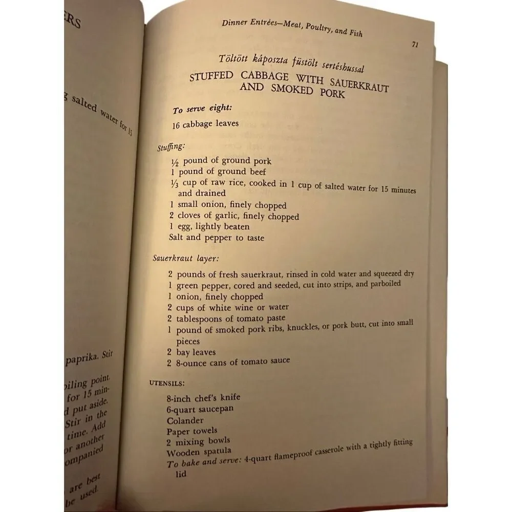 The Paprikas Weiss Hungarian cookbook